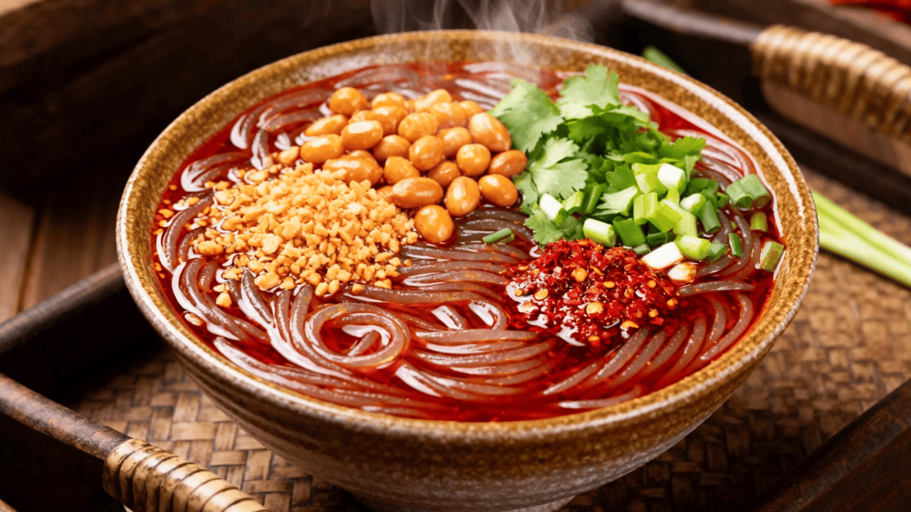 酸辣粉料
